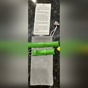 Michele Green Watch Strap